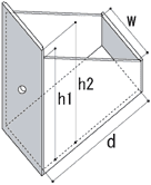 Storage Cart  キャスター付き収納カート 標準タイプ ファイルボックス 2段×4列