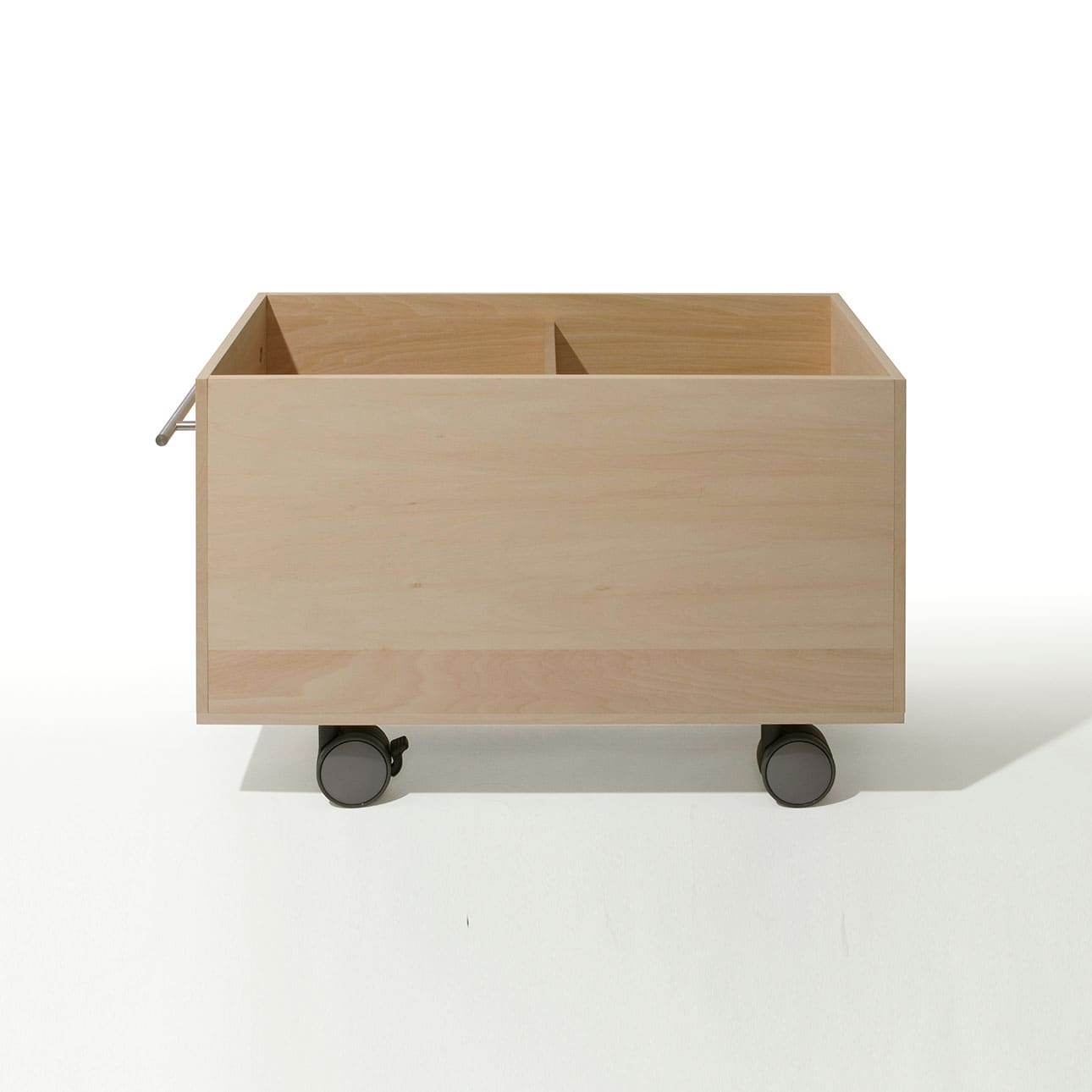 Storage Cart キャスター付き収納カート ロータイプ LPレコード収納カート(上部開放)2コマタイプ