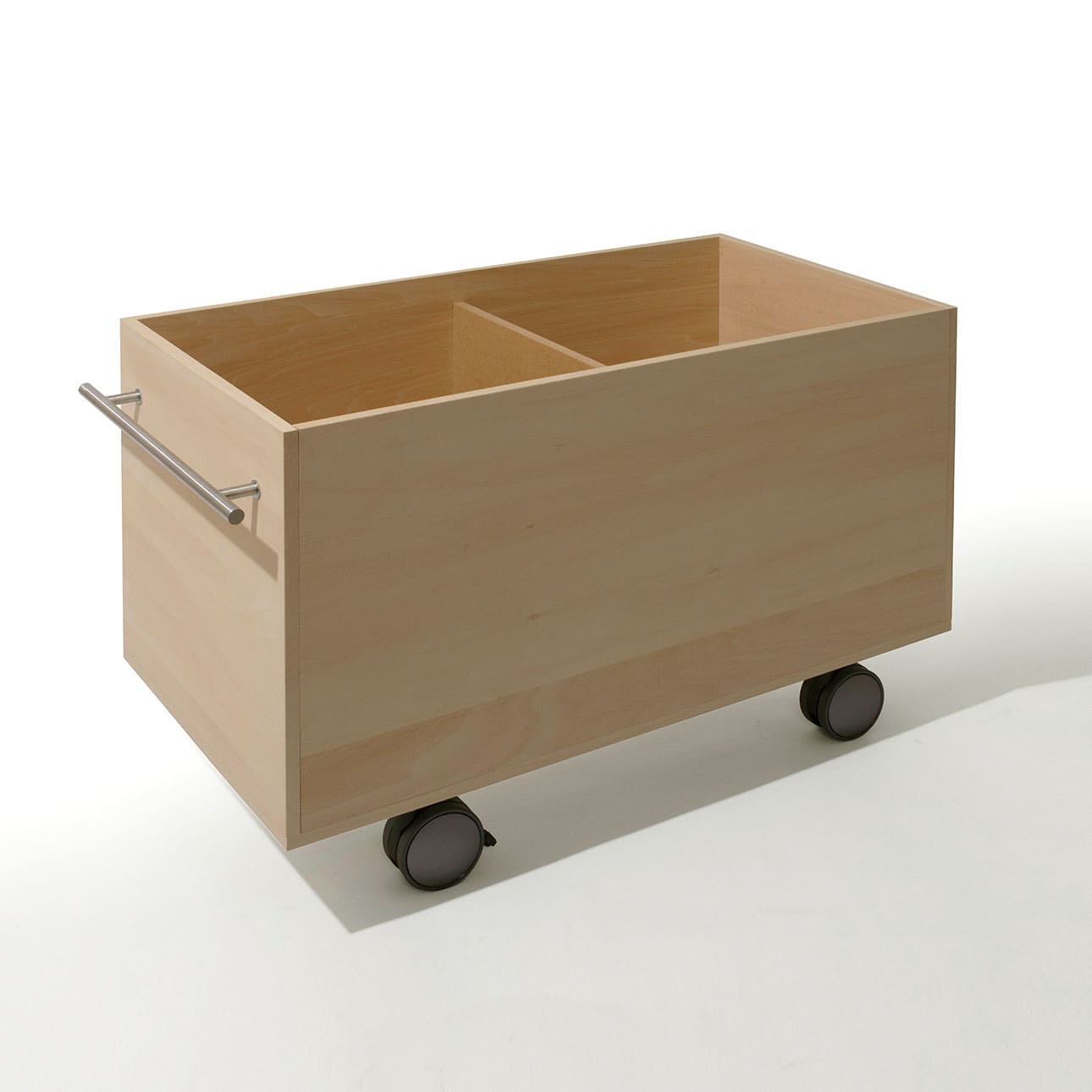 Storage Cart キャスター付き LPレコード収納カート（上部開放）2コマ