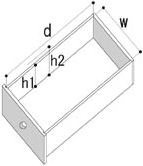 Storage Cart  キャスター付き収納カート A3書類引き出し収納カート ミドルタイプ