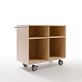 Storage Cart キャスター付き収納カート 本棚 ミドルタイプ