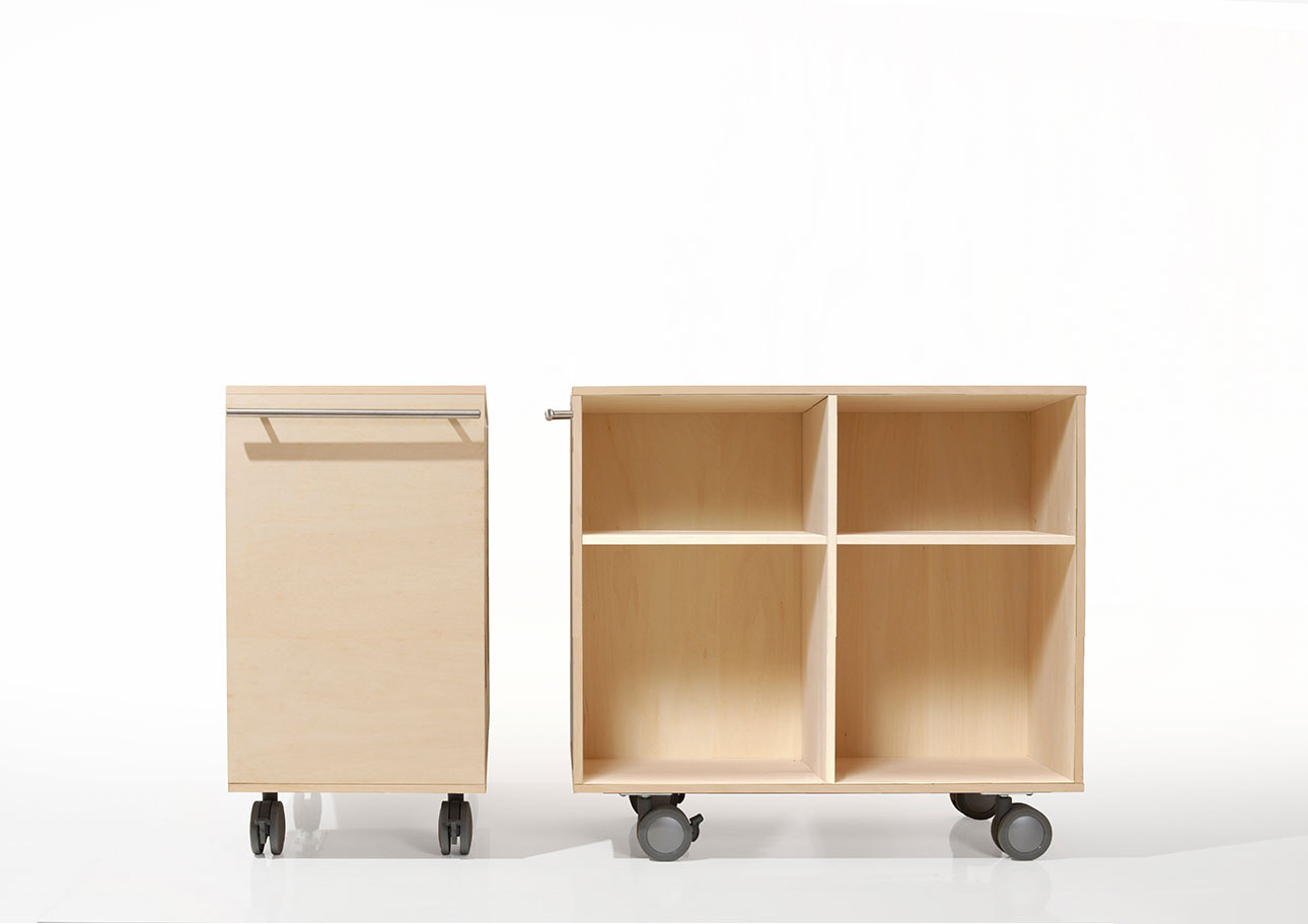 Storage Cart キャスター付き収納カート 本棚 ミドルタイプ