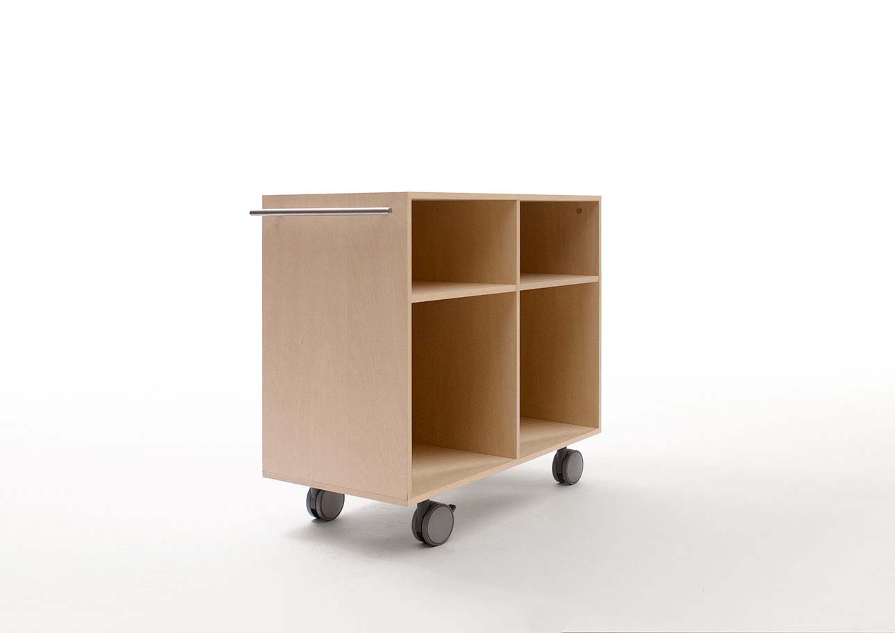 Storage Cart キャスター付き収納カート 本棚 ミドルタイプ