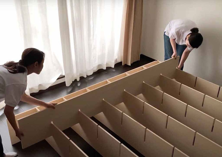 簡単な組み立て