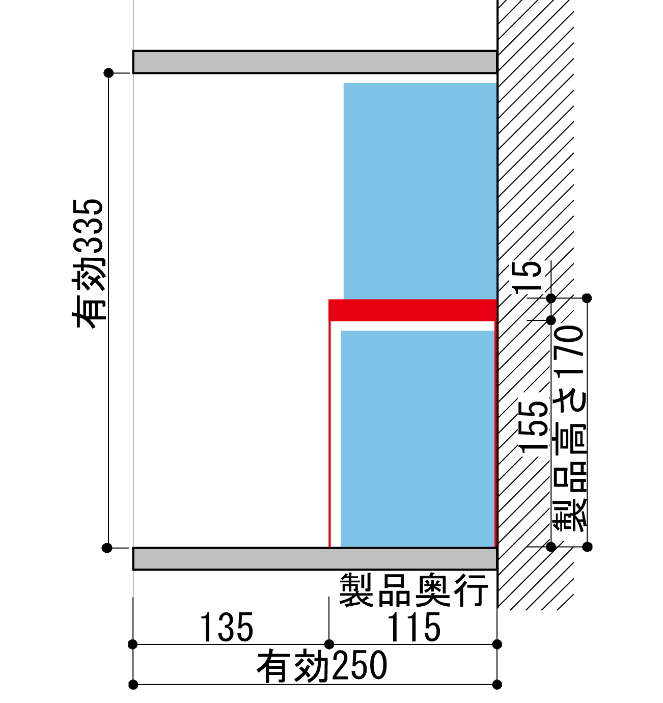 本棚 内部 仕切り棚 仕切り板 中仕切り