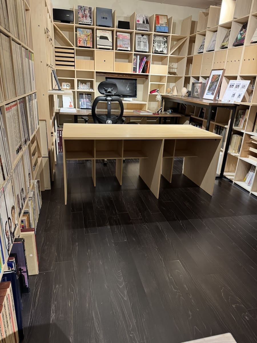足元棚付きデスク 学習机 作業机 商品展示台