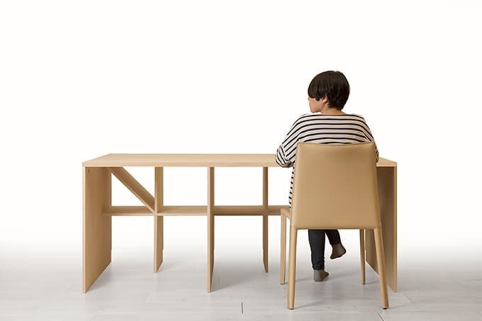 足元棚付きデスク 学習机 作業机 商品展示台