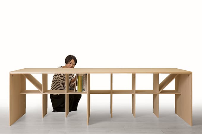 足元棚付きデスク 学習机 作業机 商品展示台