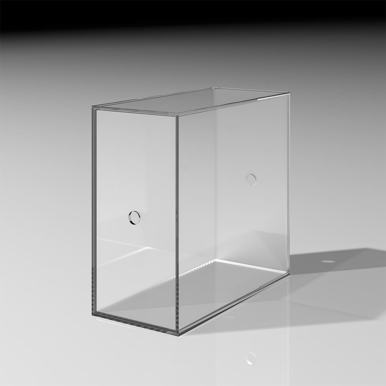 Shelf アクリル 引き出しファイルボックス 1列(本棚・奥行350専用)