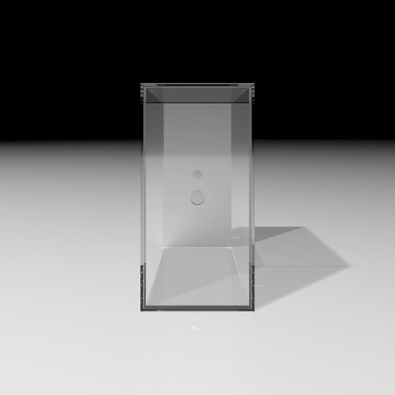 Shelf アクリル 引き出しファイルボックス 1列(本棚・奥行350専用)