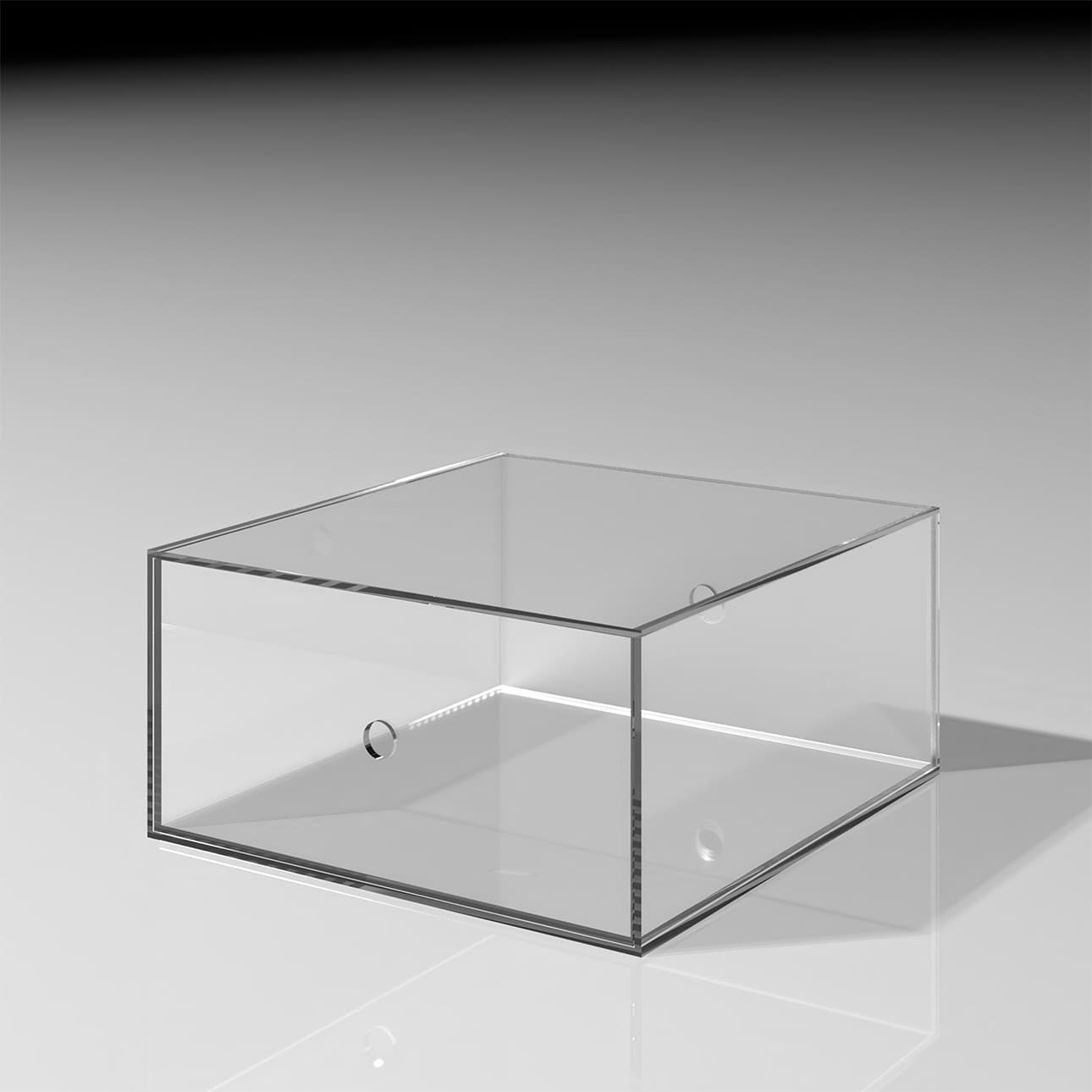 Shelf アクリル A4書類収納引き出し 1段（本棚 奥行350mm専用）