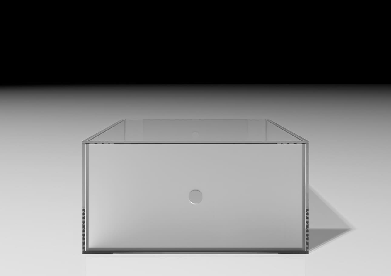 Shelf アクリル A4書類収納引き出し 1段（本棚 奥行350mm専用）