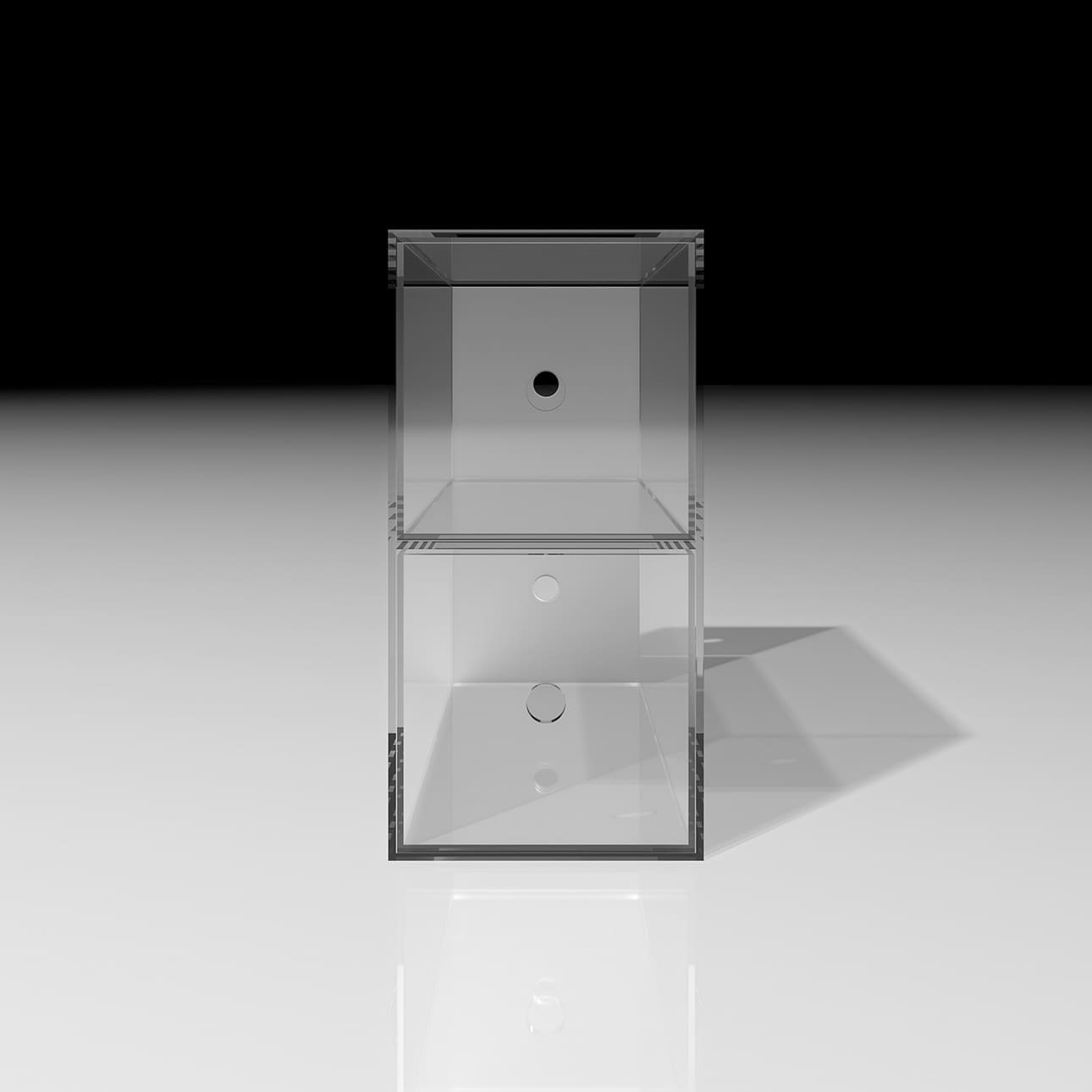 Shelf アクリル CD収納引き出し（本棚 奥行350mm専用）