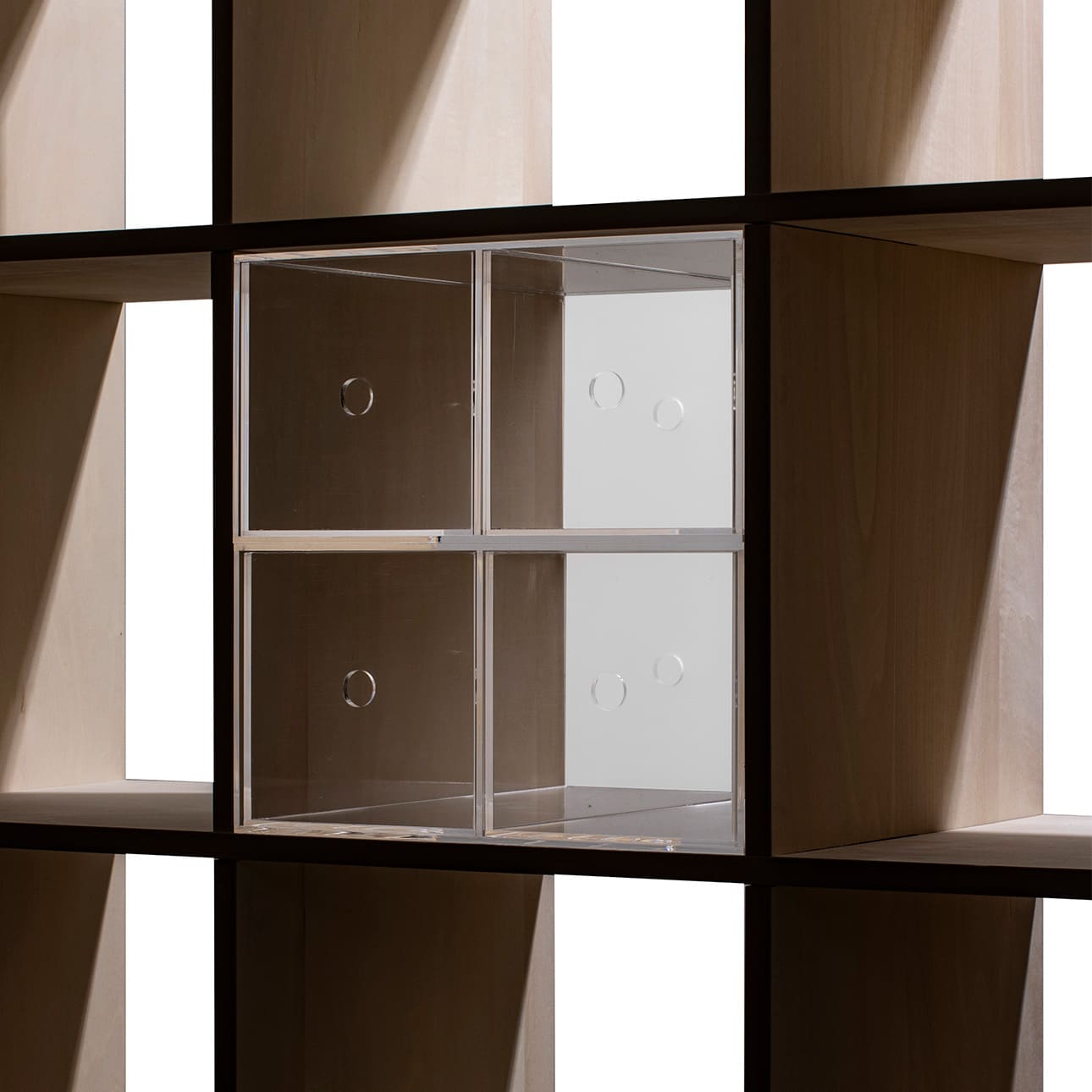 Shelf アクリル CD収納引き出し（本棚 奥行350mm専用）