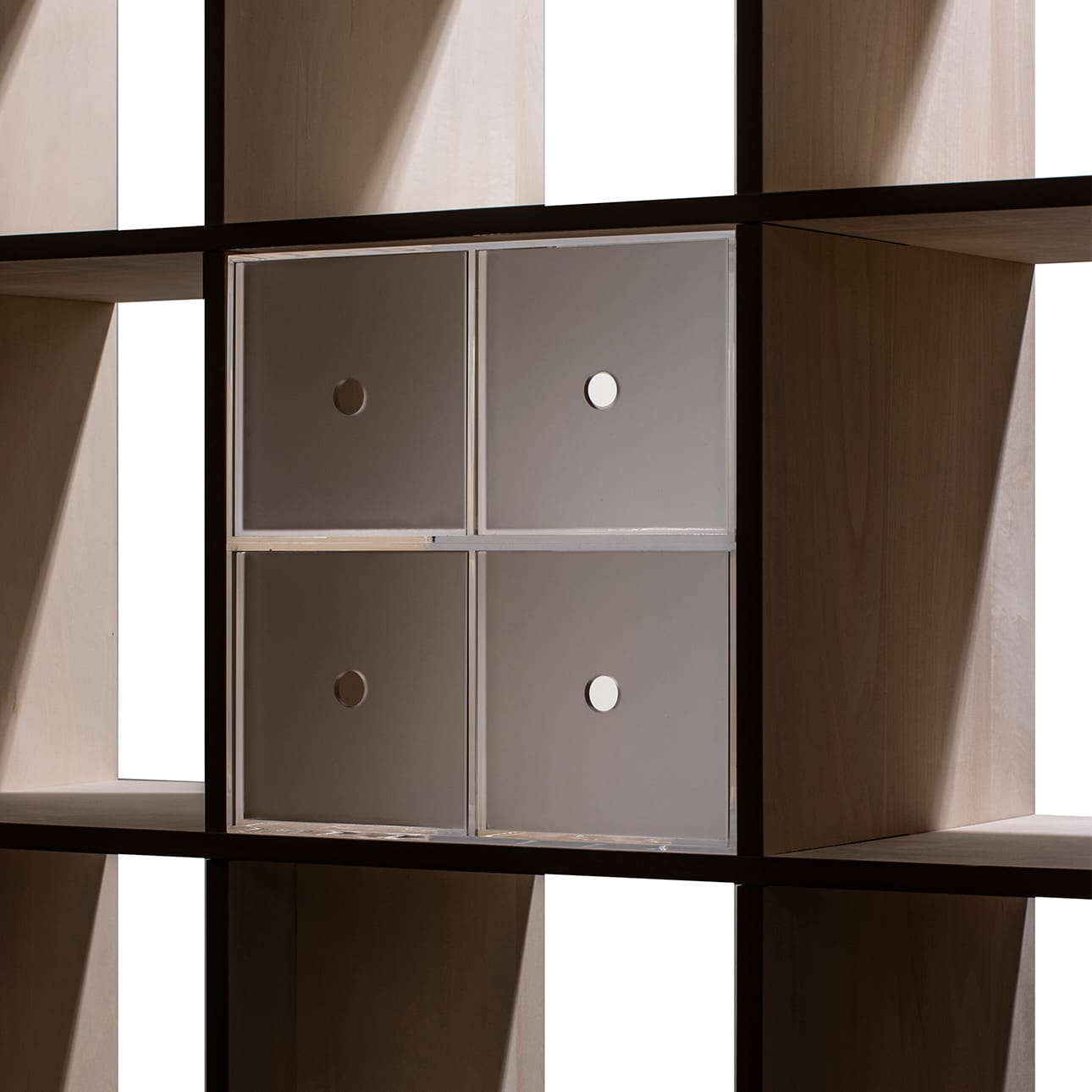 Shelf アクリル CD収納引き出し（本棚 奥行350mm専用）