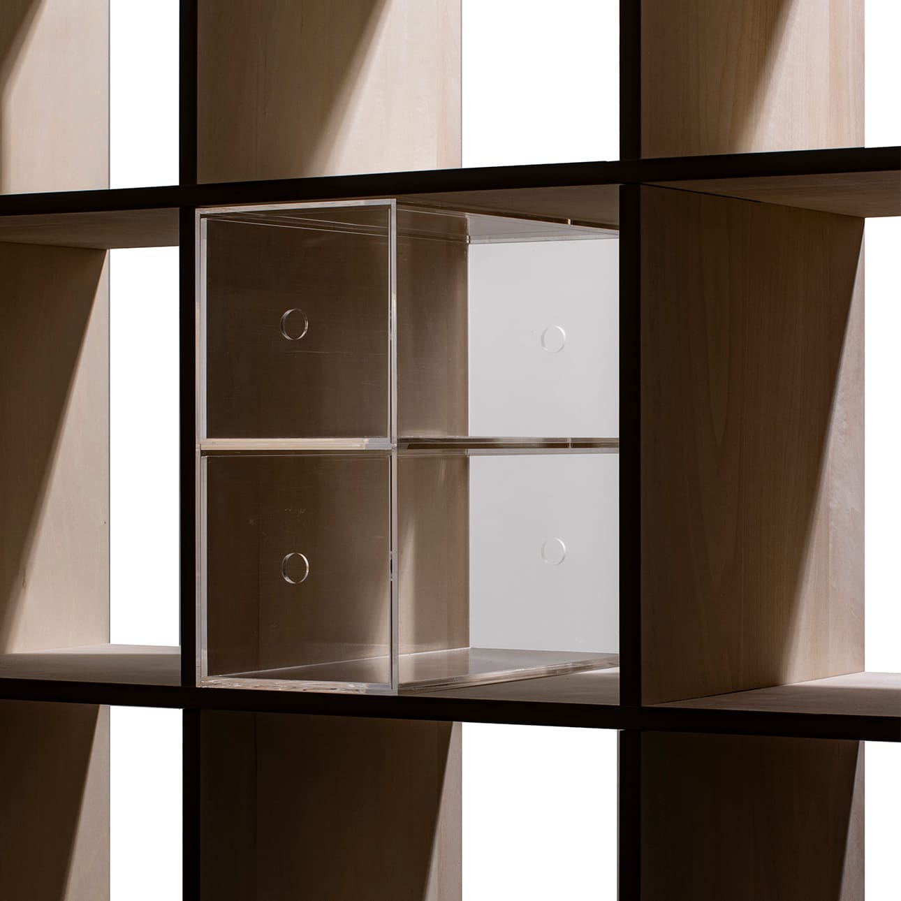 Shelf アクリル CD収納引き出し（本棚 奥行350mm専用）