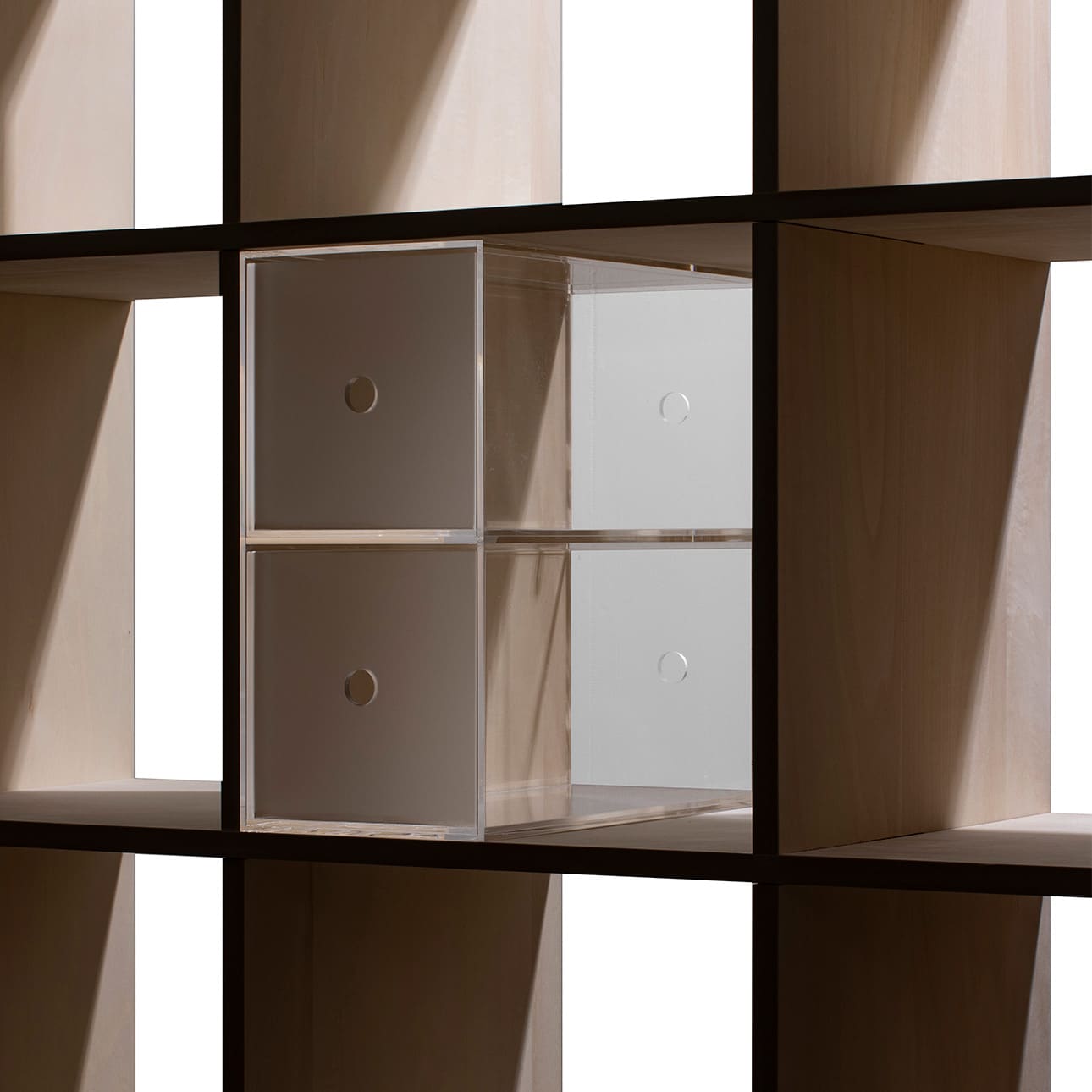 Shelf アクリル CD収納引き出し（本棚 奥行350mm専用）