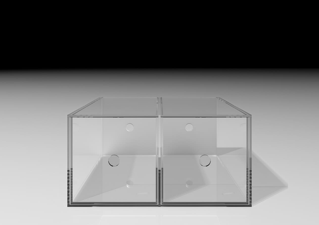 Shelf アクリル CD収納引き出し（本棚 奥行350mm専用）