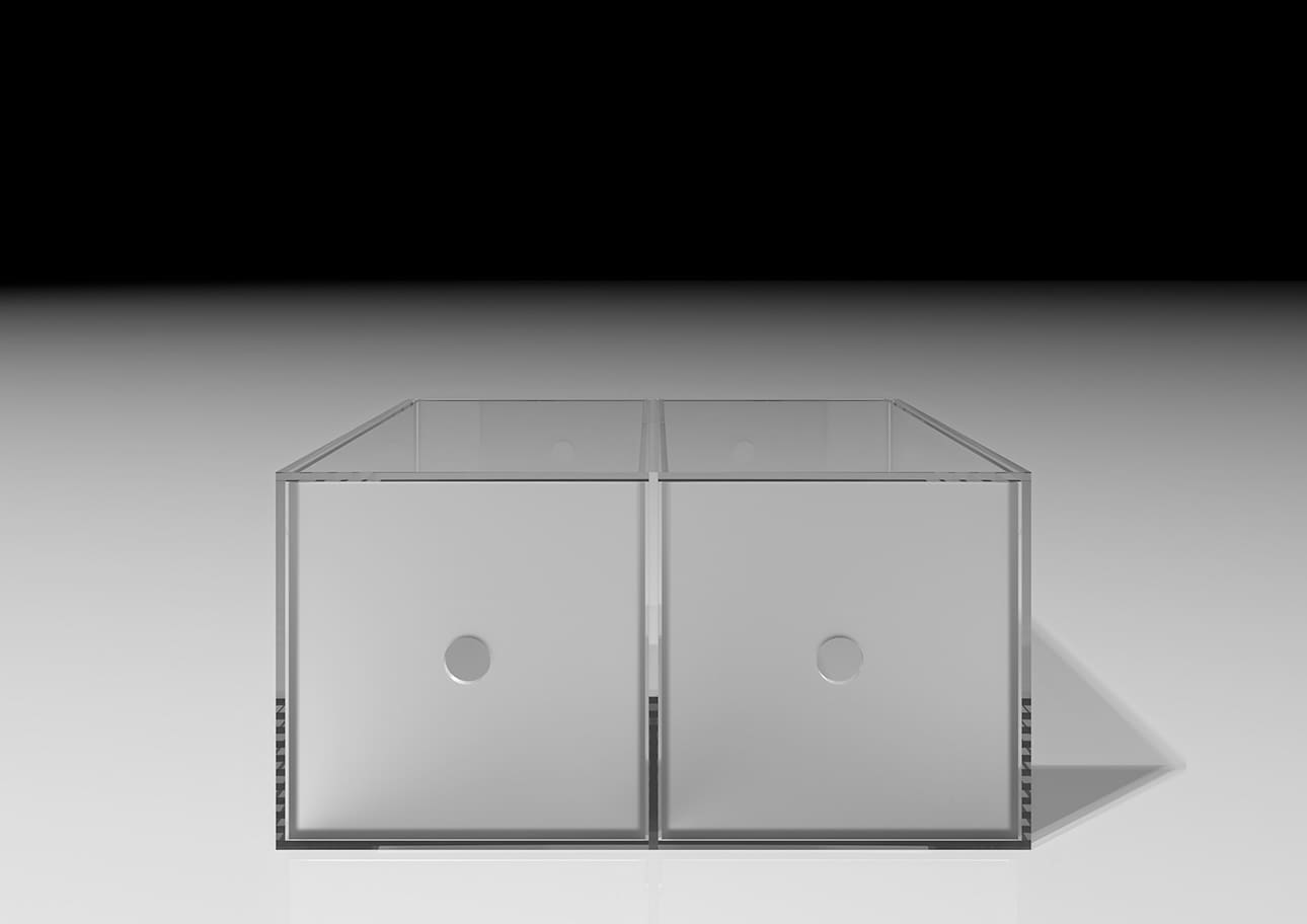 Shelf アクリル CD収納引き出し（本棚 奥行350mm専用）