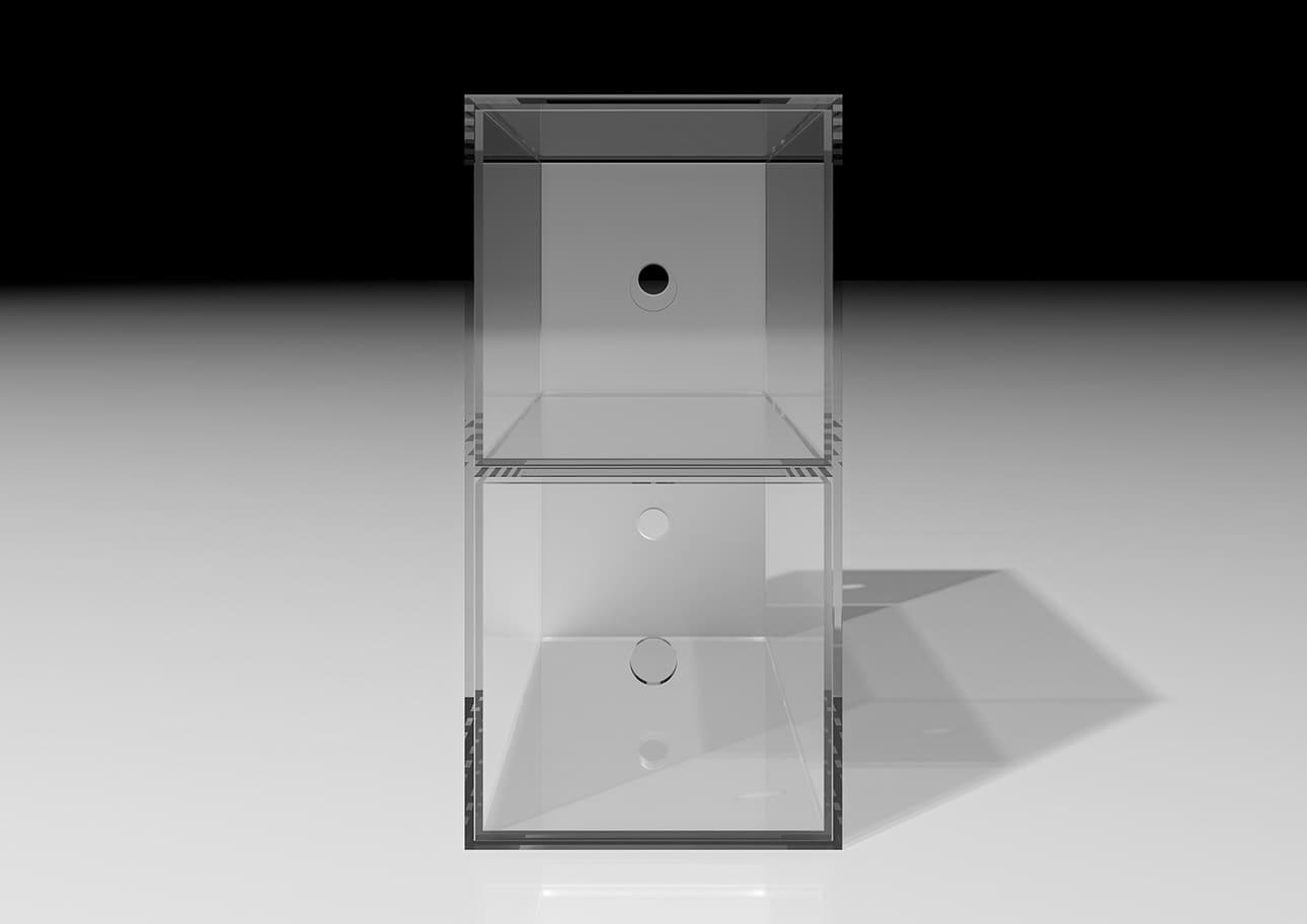 Shelf アクリル CD収納引き出し（本棚 奥行350mm専用）