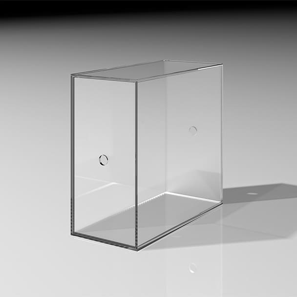 アクリル 引き出しファイルボックス 1列