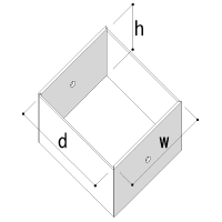 Shelf A4書類収納引き出し 2段（本棚 奥行350mm専用）