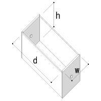 Shelf CD収納引き出し（本棚・奥行350mm専用）