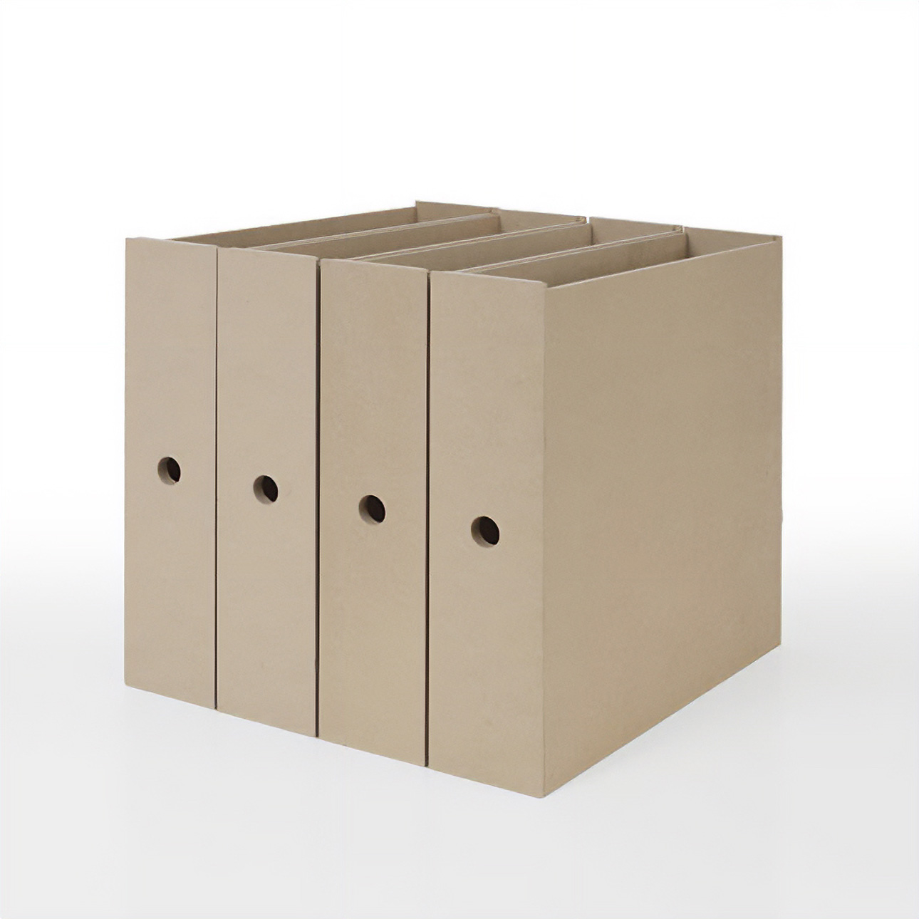 Shelf 引き出しファイルボックス 4列（本棚・奥行350専用）