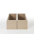 Shelf 整理ボックス 2列(本棚・奥行350専用)