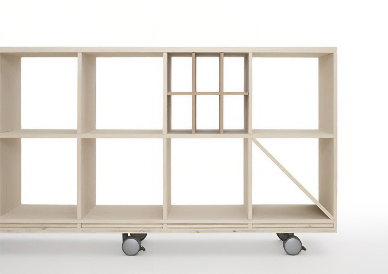 Shelf 仕切り板 2段×3列(本棚・奥行350専用)