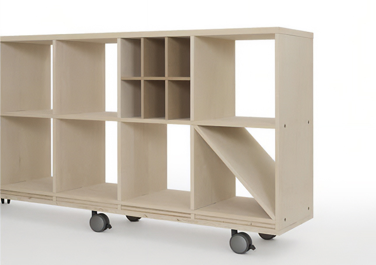 Shelf 仕切り板 2段×3列(本棚・奥行350専用)