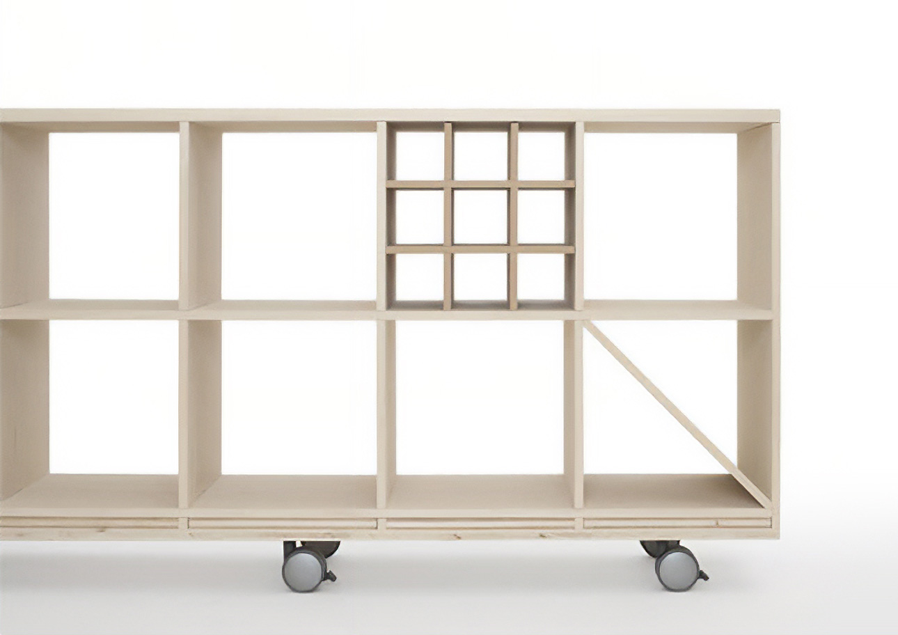 Shelf 仕切り板 3段×3列（本棚・奥行350専用）
