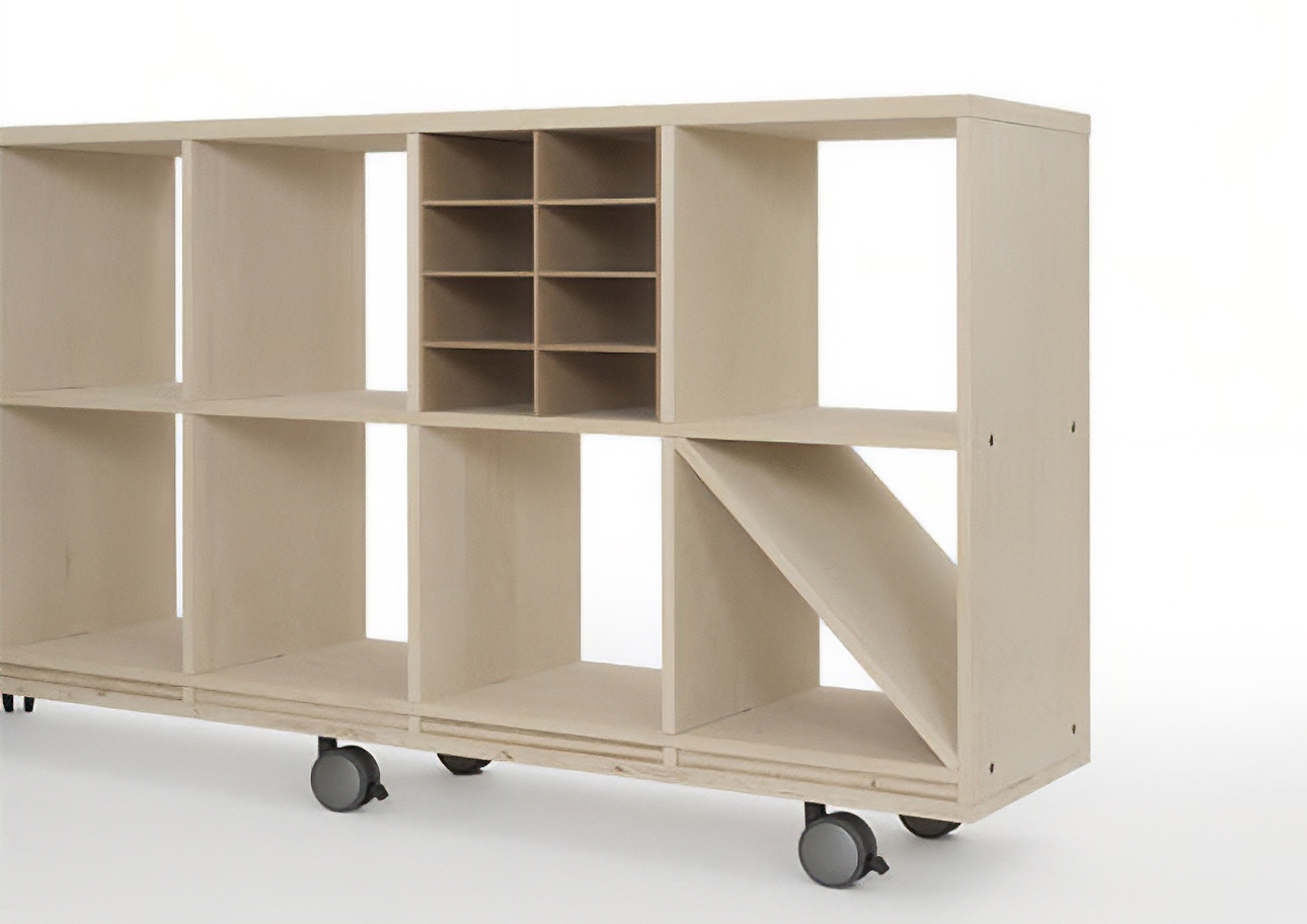 Shelf 仕切り板 4段×2列（本棚・奥行350専用）