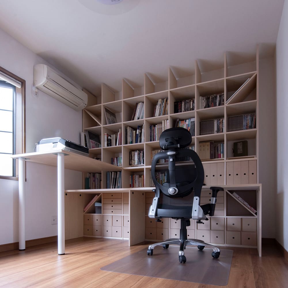 スタンディングテーブル付き本棚 立ち机 スタンディングデスク ハイデスク