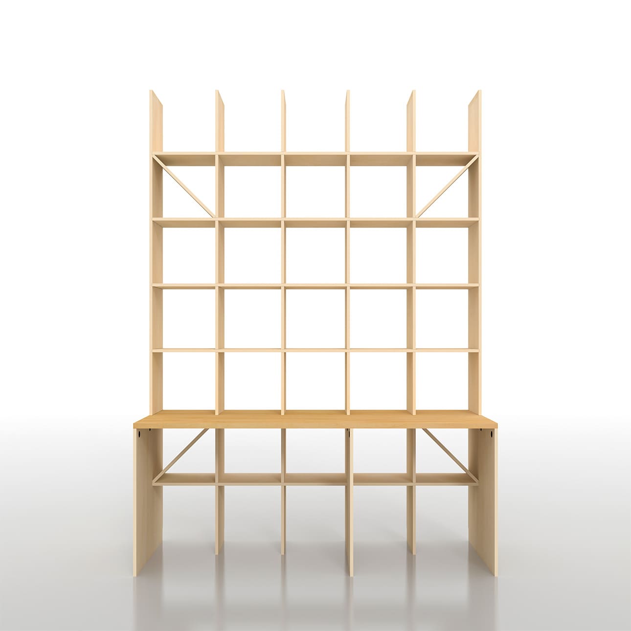 デスク付き壁面収納 机付き壁面収納