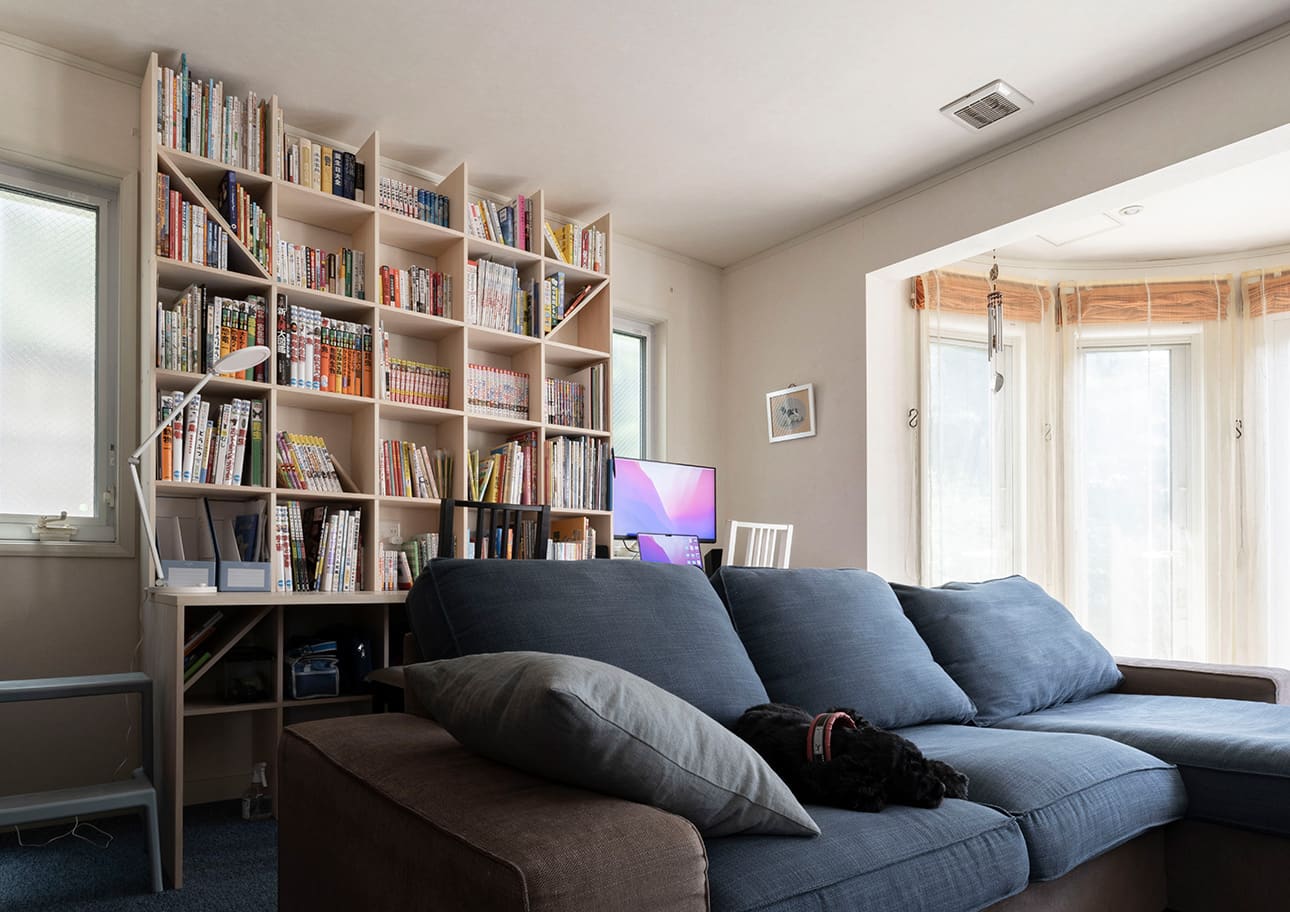 デスク付き壁面収納 机付き壁面収納