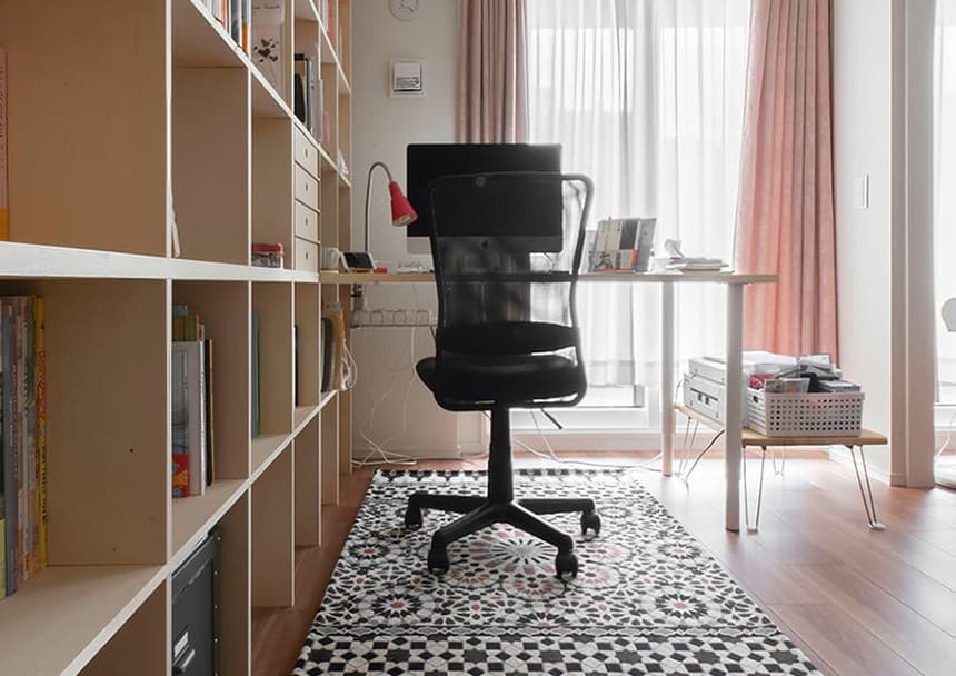 無駄のないワークスペース