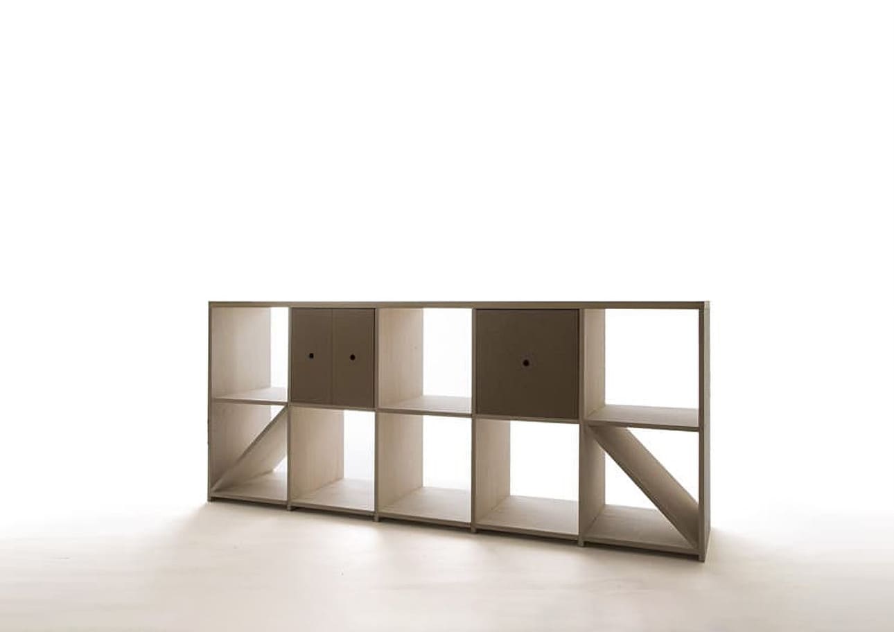 大型本を収納できる大容量本棚