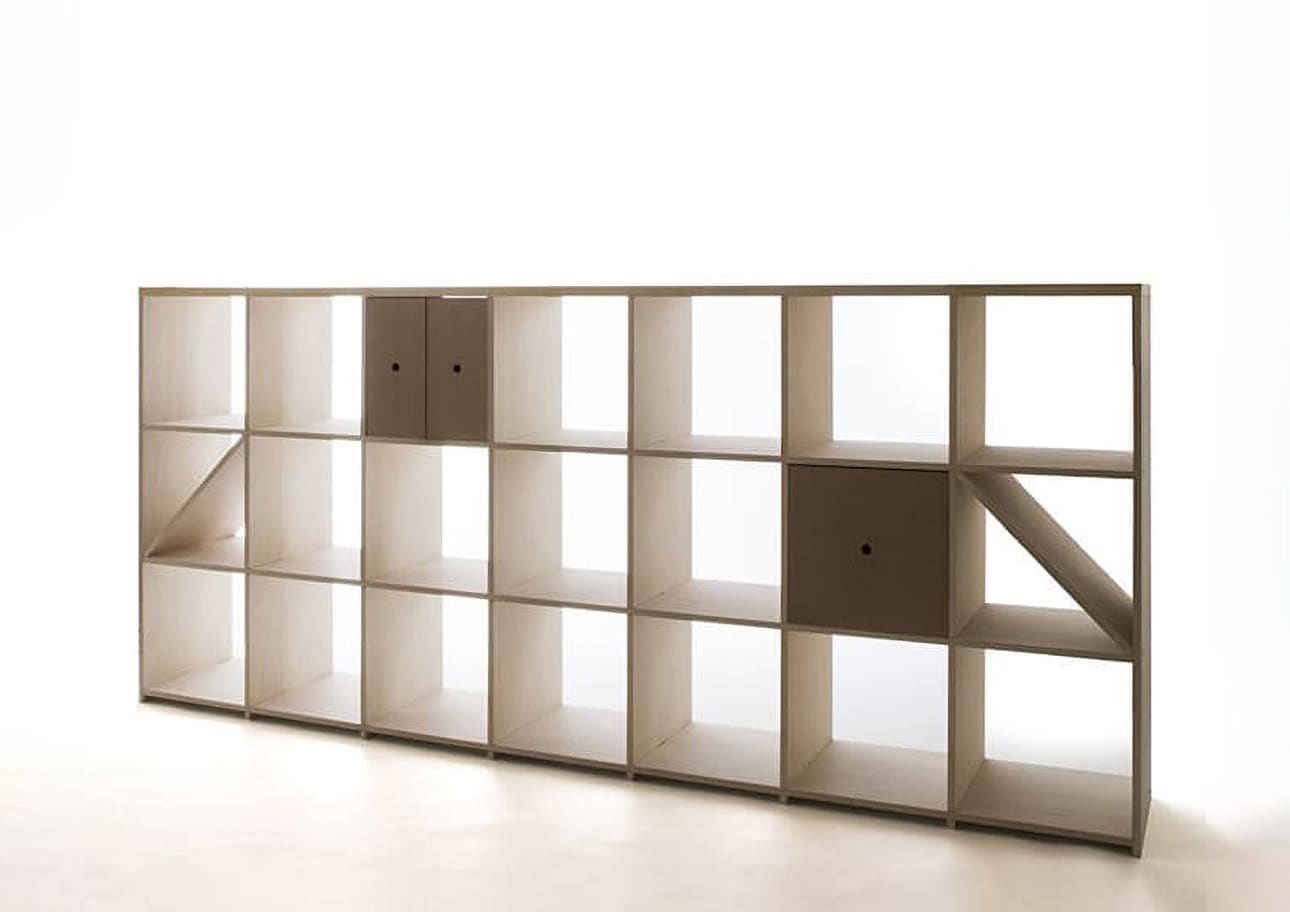 キャスター付き 本棚 移動式 ロータイプ