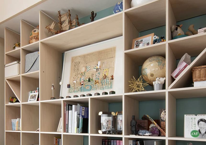 ディスプレイコーナーなど、開口部を様々な用途に