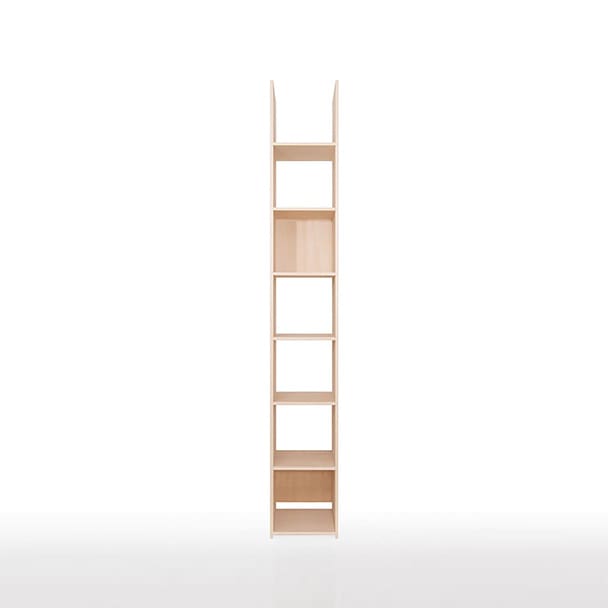 SLF-AR-2400 スリム本棚 縦7コマ