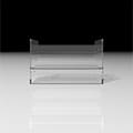 Shelf アクリルトレー 3段（本棚・奥行180mm専用）