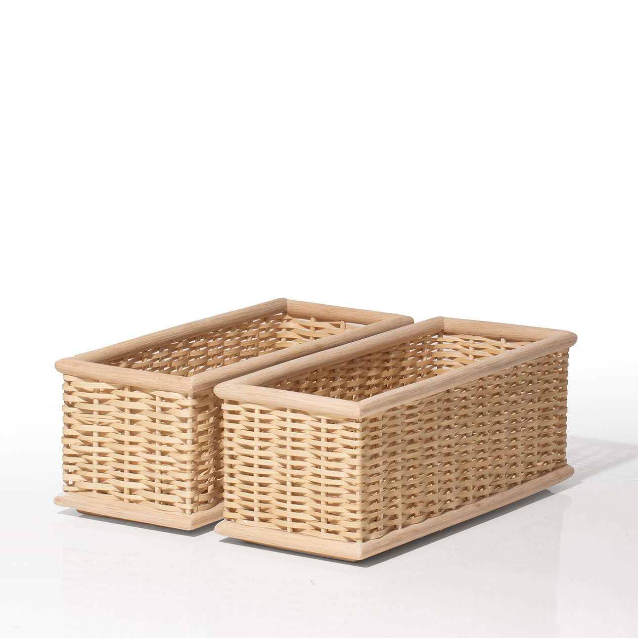 Shelf 竹ひご(ラタン)収納 小物入れ