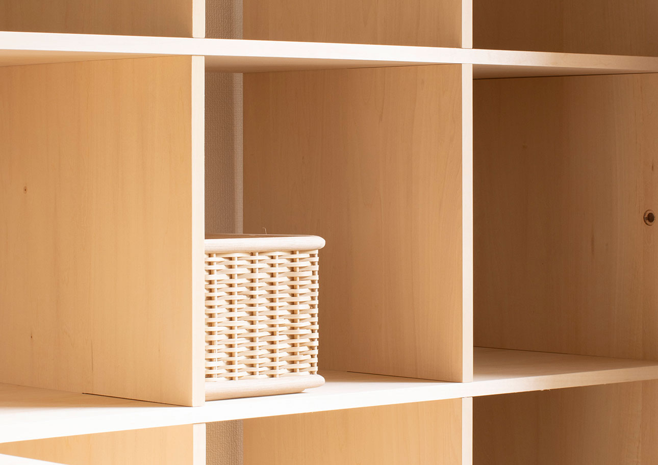 Shelf 竹ひご(ラタン)収納 小物入れ