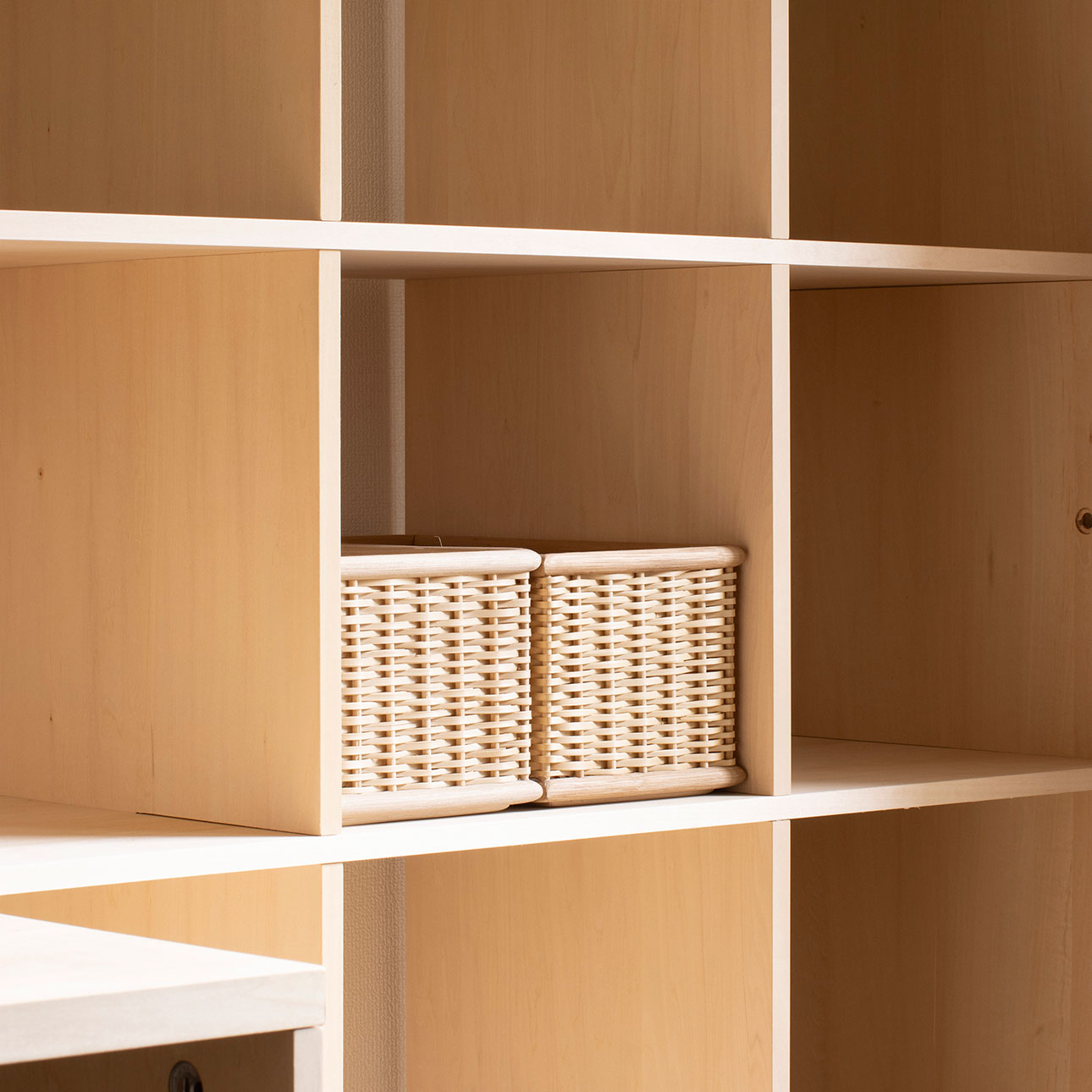 Shelf 竹ひご(ラタン)収納 小物入れ