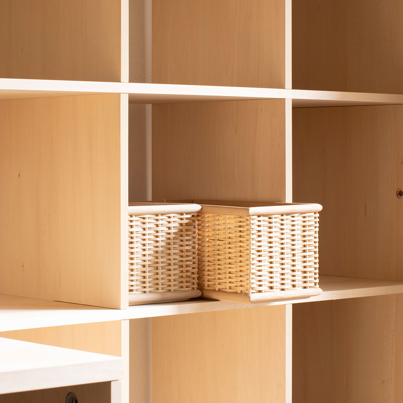 Shelf 竹ひご(ラタン)収納 小物入れ