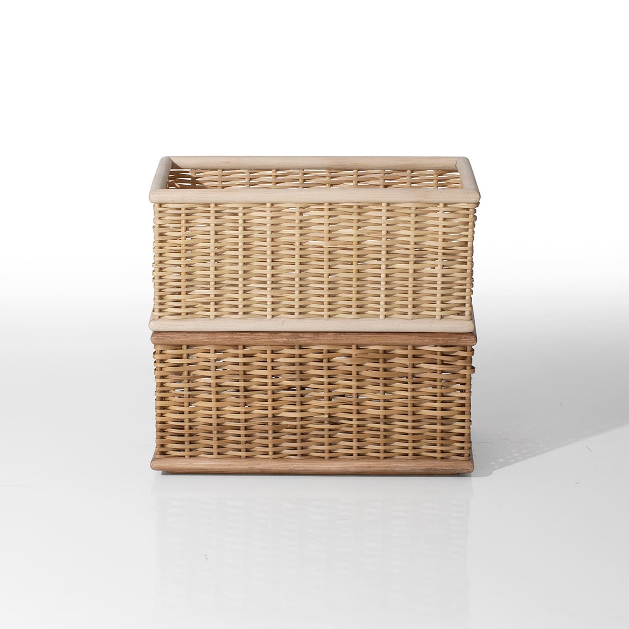 Shelf 竹ひご（ラタン）収納ボックス