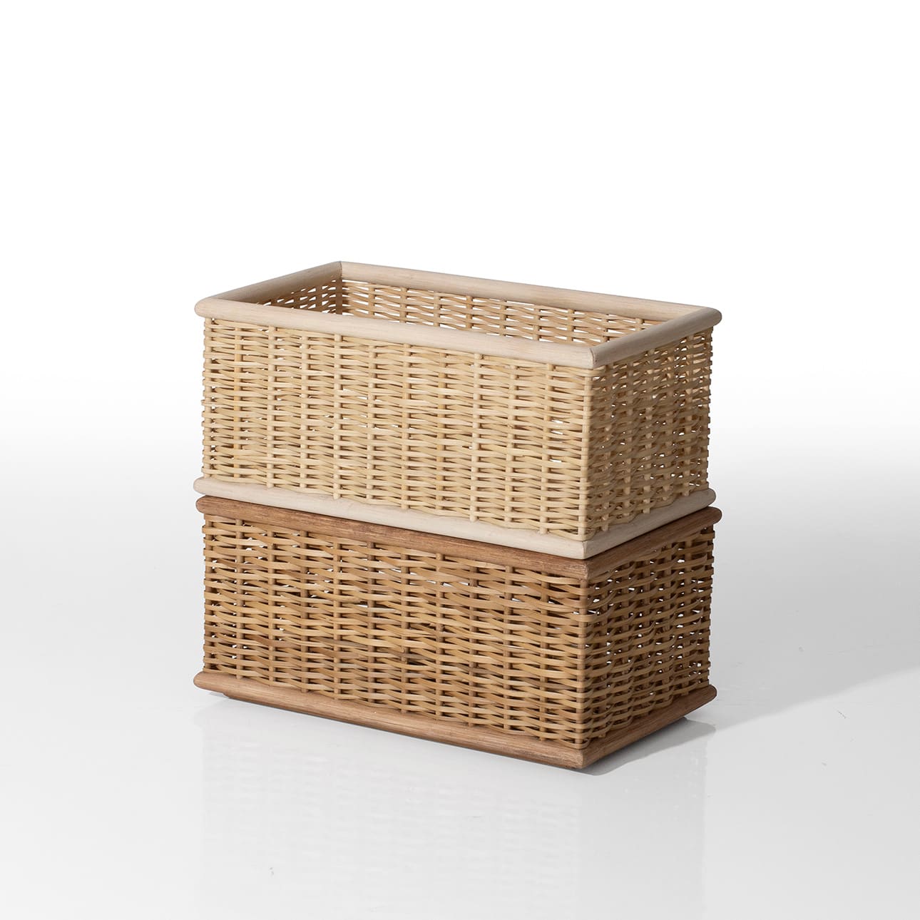 Shelf 竹ひご（ラタン）収納ボックス