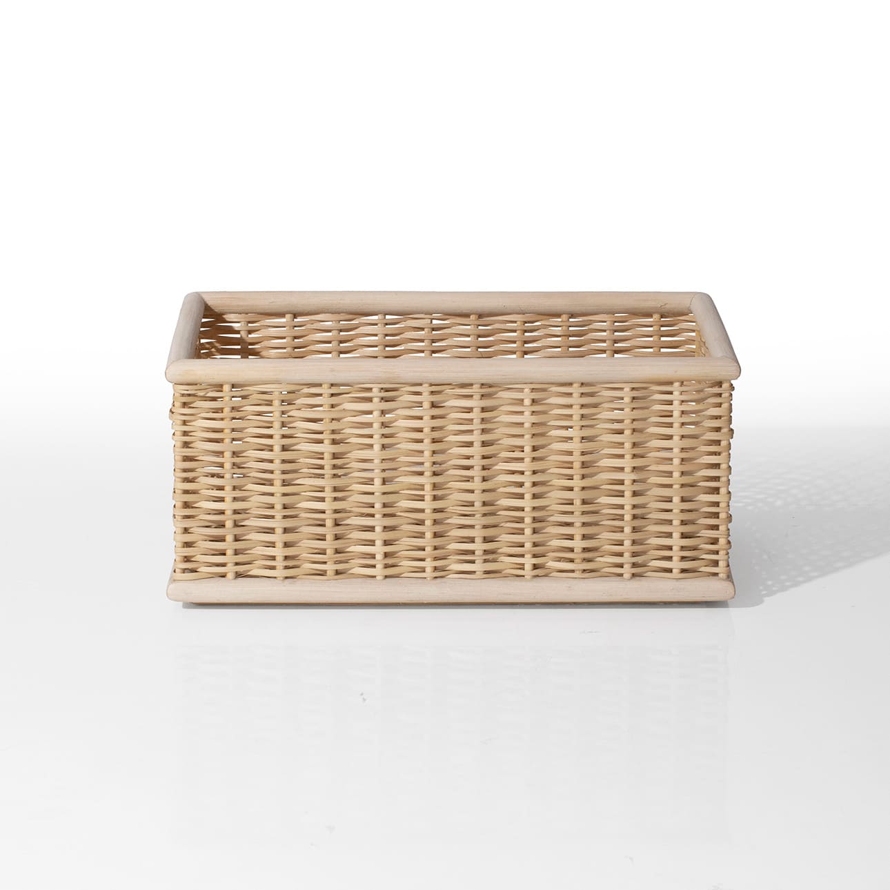 Shelf 竹ひご（ラタン）収納ボックス ナチュラル