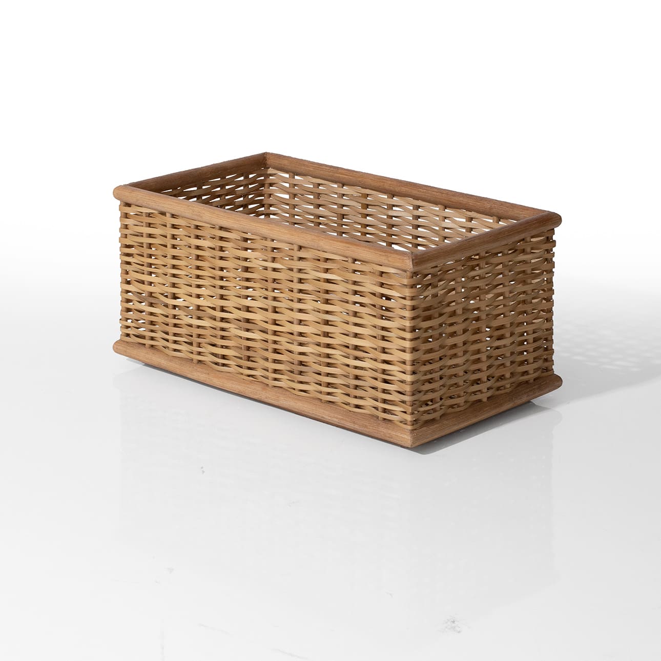 竹ひご（ラタン）収納ボックス（壁一面の本棚 奥行250・350mm専用）